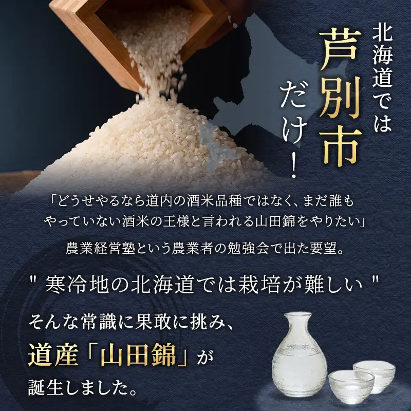 純米大吟醸 三千櫻酒造 山田50 720ml 日本酒 純米吟醸 国稀酒造 720ml 日本酒 田中酒造 山田錦 720ml 3本 山田錦使用 北海道産 大吟醸 日本酒 お酒 酒 アルコール ギフト 贈り物 プレゼント 北海道 芦別市