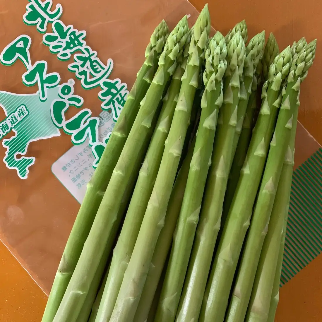 北海道栗山町産 夏のグリーンアスパラ（M～2Lサイズ）1kg オジファーム