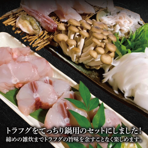 【茨城県共通返礼品/河内町】トラフグてっちり鍋錦ふぐぽんすセット260g×2【お鍋 ポン酢 ぽん酢 コラーゲン レシピ付き 茨城県河内町】(78-02)