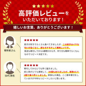 【定期便6回】ジューシーもち豚餃子（浜松餃子）うまさAランク 98個×6回（6か月）【配送不可：離島】餃子 ぎょうざ 中華 点心 惣菜 おかず 冷凍 ギョウザ 五味八珍 浜松市