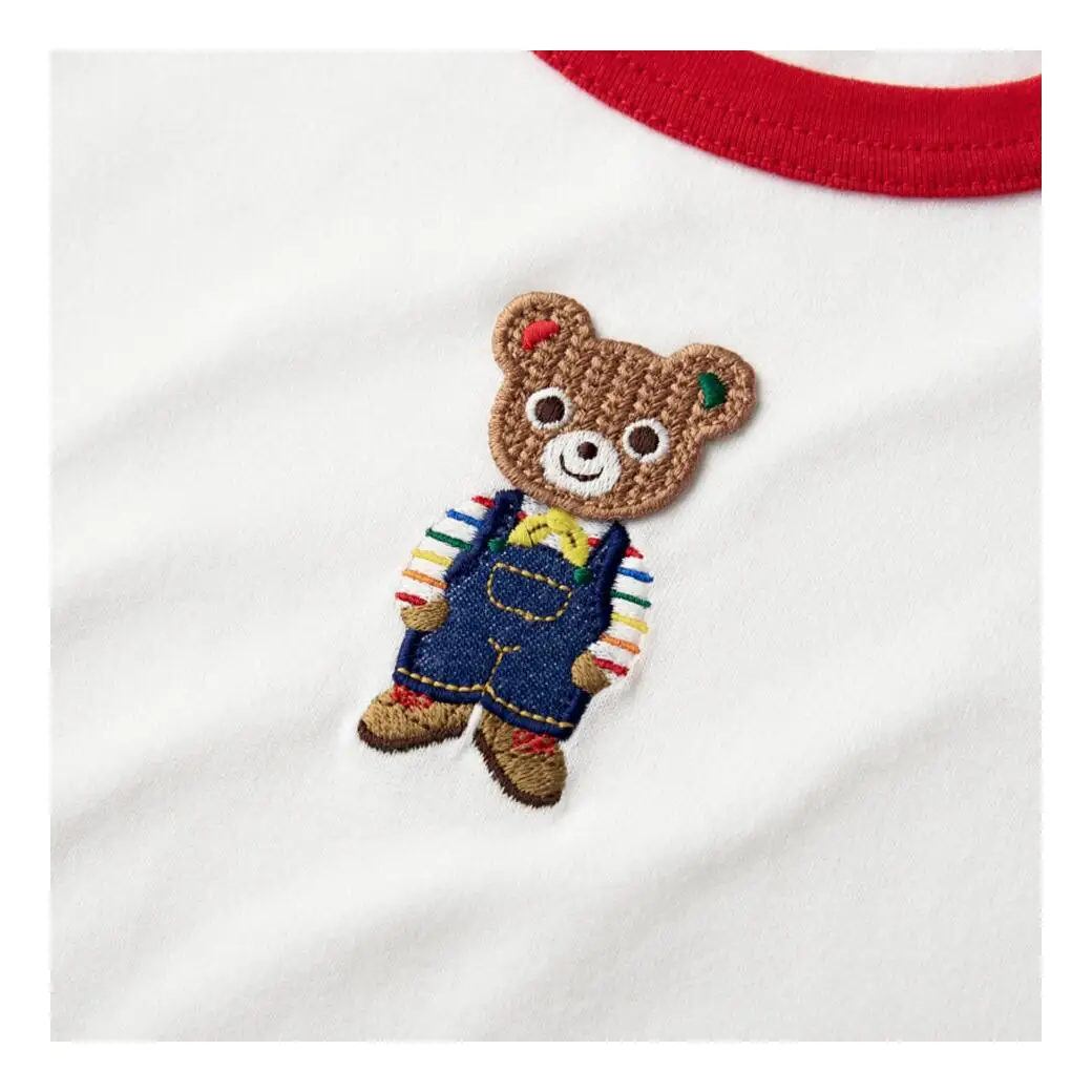 ミキハウス プッチー長袖Ｔシャツ（10-5246-497）【白ー90】 AS43EA1-1