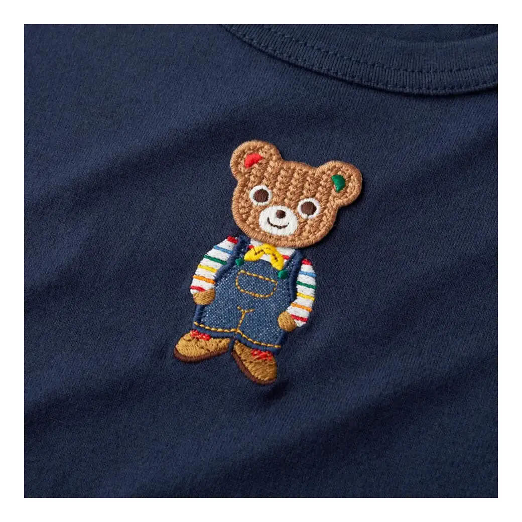 ミキハウス プッチー長袖Ｔシャツ（10-5246-497）【紺ー90】 AS43EA1-5