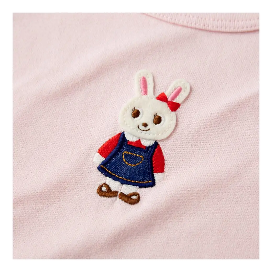 ミキハウス うさこ長袖Ｔシャツ（10-5247-490）【ピンクー110】 AS43EA2-7