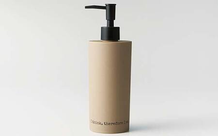 ASOLディスペンサー 3点セット バスルーム 山中漆器 山中塗 陶器風 素焼風 軽量 ナチュラル 自然 おしゃれ ギフト F6P-1907
