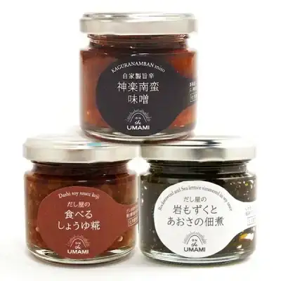 UMAMIだしパック ご飯のお供5点セット 南蛮味噌 佃煮 しょうゆ糀 だしパック 011P002
