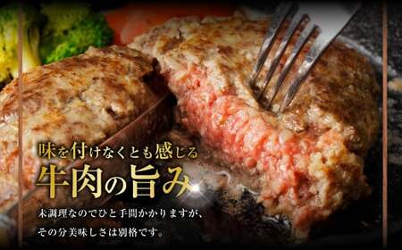 神内和牛あか 100%ビーフハンバーグ 6枚入り（2枚入り×3パック）1枚あたり約140g 惣菜 ハンバーグ 100％ 牛肉100％ 冷凍 北海道 浦臼町