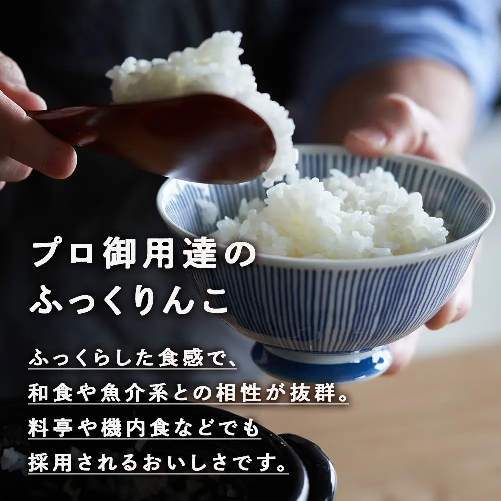 【定期便3回】 ふっくりんこ 5kg 【JA新はこだて】