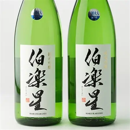 伯楽星 純米吟醸1,800ml×2本【配送不可地域：離島】【1080120】