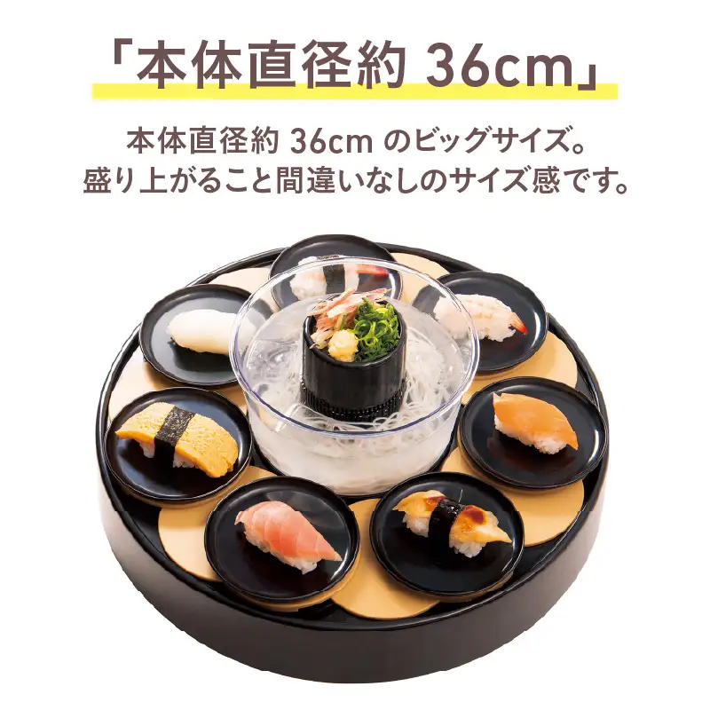 回転すしまつり 二刀流 - おうちで回転寿司と流しそうめんの二刀流！