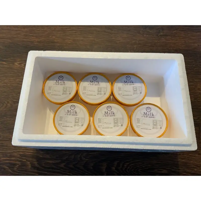 泉州ミルク 〜いちず〜 ジェラート 6個詰め合わせ　【112D-001】