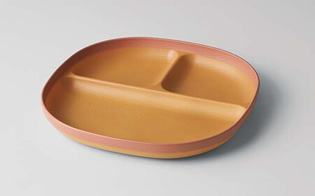 MUSUBI塗り分け ペア食器セットピンク・ピンク 山中漆器 山中塗 軽量 レンジ対応 食洗機対応 木目 ナチュラル 自然 おしゃれ ギフト F6P-2187