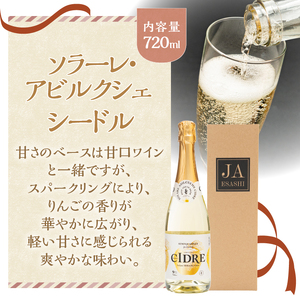 江刺りんごワイン ソラーレ・アビルクシェ ワイン(甘)＆シードルセット [A0076]