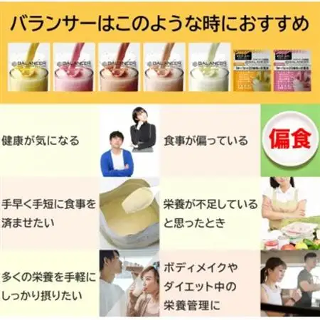 [ミルクティー風味]栄養補助食品 ドリンク バランサー 510g 30杯分 準完全栄養食【1604765】