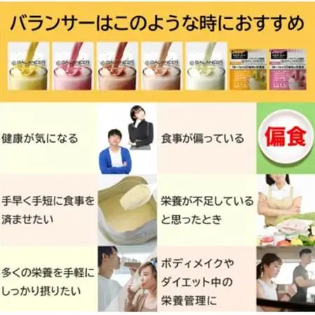 [ストロベリー風味] 栄養補助食品 ドリンク バランサー 510g 30杯分 準完全栄養食【1604770】