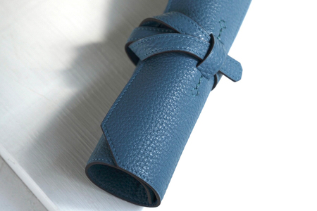 本革 ロールペンケース ブルージーン [2308]