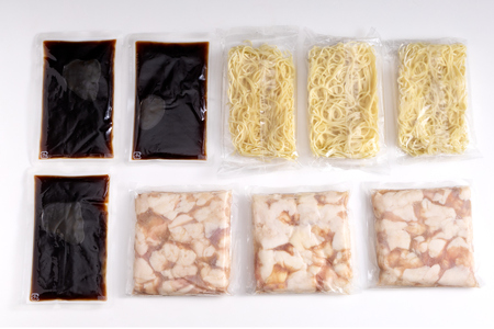やまや もつ鍋 博多 もつ鍋セット あごだし 醤油味 3～4人前×3 [やまやコミュニケーションズ 福岡県 筑紫野市 21760875]