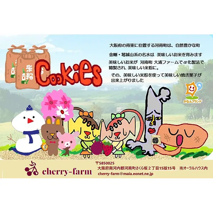 かなんブランド　米粉cookies　ふるさとセットS　1箱 No.400