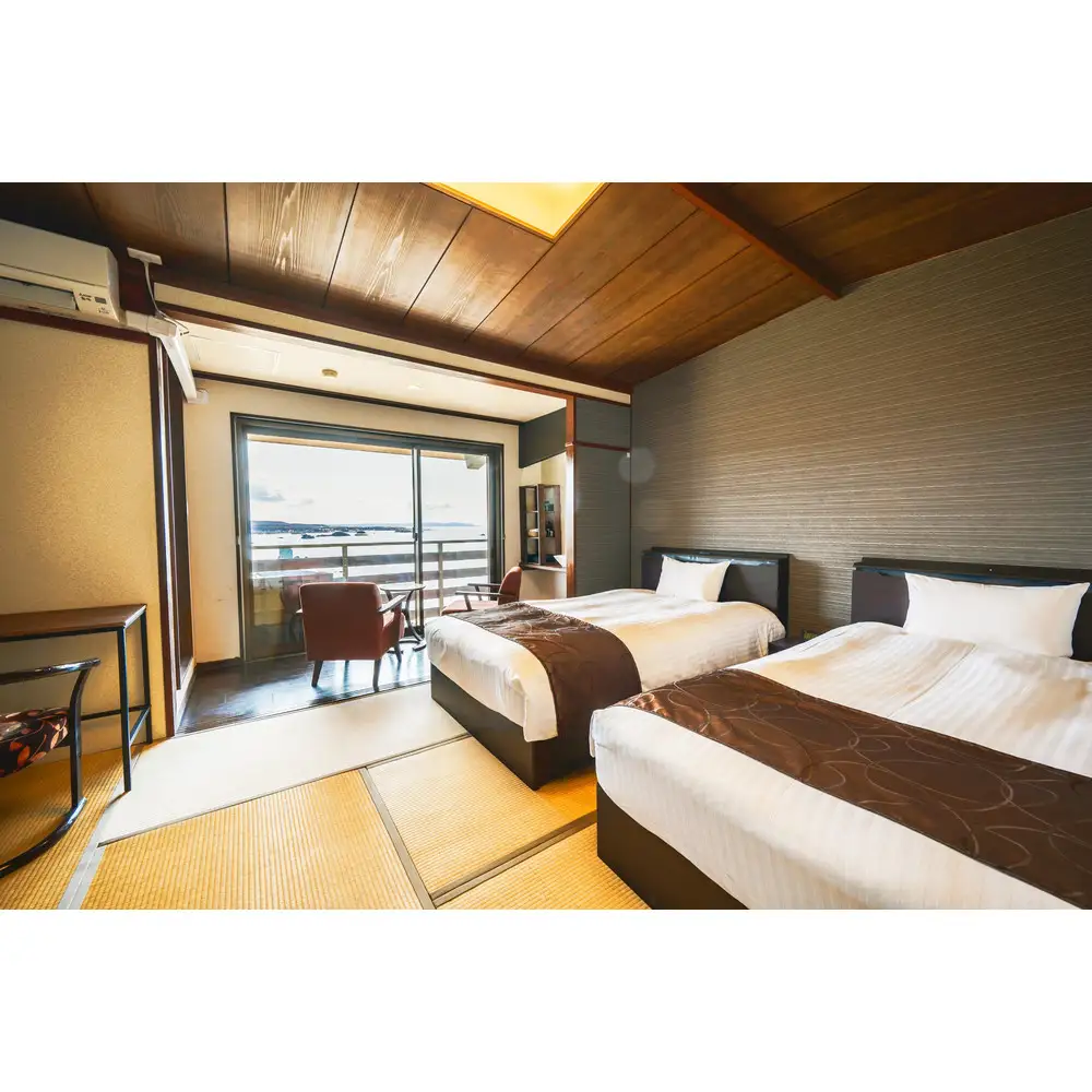 【佐渡】HOTEL AZUMA　ご宿泊券　（ホテル吾妻）オーシャンビューガーデンツイン（定員3名）３泊６食付2名様　平日利用　電話予約のみ対象
