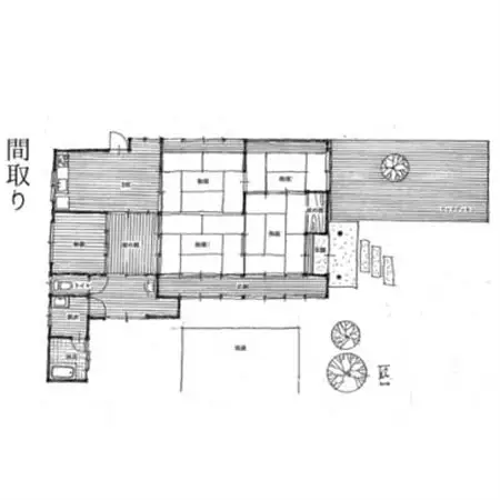 「明日の家」古民家一棟貸し 1泊4名様分【1525434】