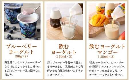蒜山ジャージーヨーグルト 6種 14点セット ひるぜんヨーグルト 【hiru009-01】