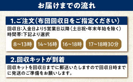 羽毛布団 リフォーム 打ち直し 【シングルサイズからシングルサイズ】糸島市 / くじめ屋 [ADP001]