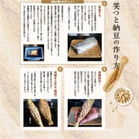 【納豆手作りキット】『笑つと納豆手作りキット』1セット+つと10本　【1583088】