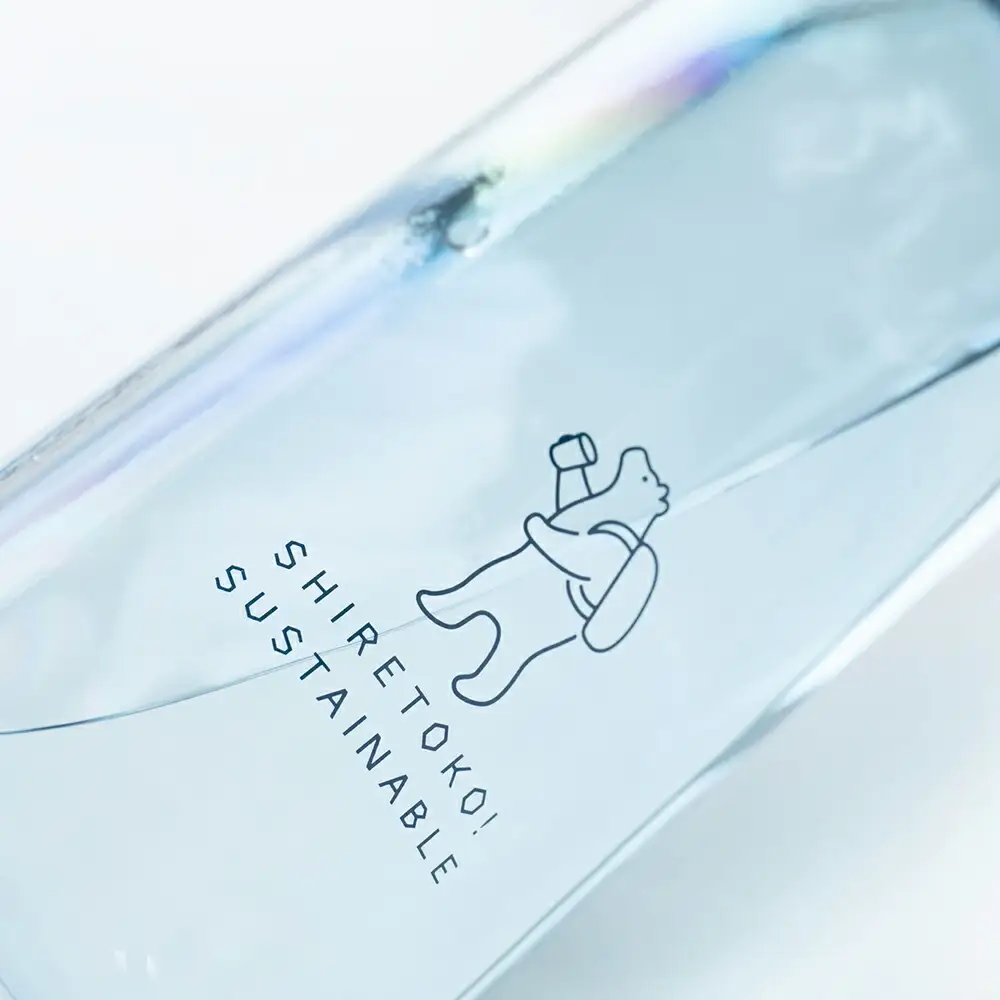 知床トコさん　ウォーターボトル　ブルー　950ml×1本　常温で水が飲める 耐熱マイボトル