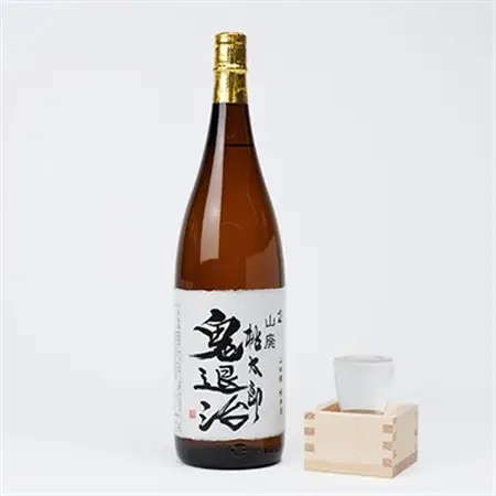 久米南産　山田錦　山廃純米酒　桃太郎　鬼退治　1.8L　1本【1483217】