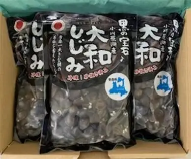 小川原湖産　大和しじみ(L)大袋セット　1kg×3パック/計3kg　【02408-0129】