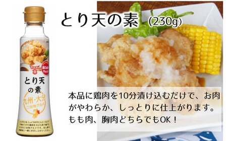 フンドーキンより大分の味をお届け！ご当地グルメを手軽につくれる調味料4本セット