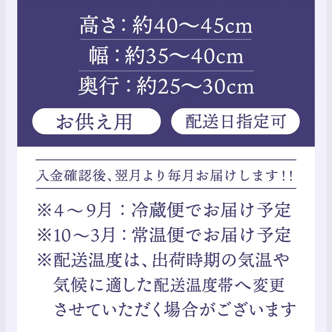 【配送日指定可】【 定期便 /6ヶ月連続】季節の お供え用 アレンジメントフラワー 仏花 お盆 お供え お悔やみ 仏事 法事 命日 お盆 秋彼岸 春彼岸 正月 生花 [CY011sa]	
