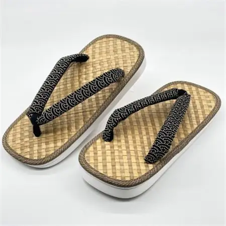 信貴　毘沙門亀甲　SNEAKERS雪駄(BS白あじろ05青海波)【1479600】