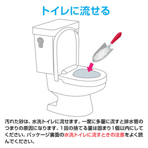 猫砂 定期便 ネオ砂ブルー 全6回 毎月発送 12L×1袋 環境に優しい 再生紙 色が変わる 後処理簡単 銀イオン トイレに流せる しっかり固まる 抗菌 長時間消臭 燃やせる お掃除楽々 ペット用品 静岡県 富士市 [sf002-473]