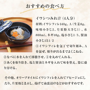 訳あり 金華 イワシ フィレ 2kg ( 500g × 4P ) 宮城県産 いわし 鰯 フィーレ 冷凍 魚 青魚 切身 わけあり 規格外 ご家庭用 国産 鰯フィレ イワシフィーレ 切り身 バラバラ冷凍 宮城県 石巻市