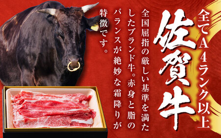 【全6回定期便】厳選佐賀牛バラ切落としスライス500g / 有限会社片岡精肉店 [41AEAC011]