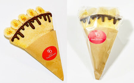 メルトクレープ クレープ イチゴ いちご バナナ チョコバナナ チョコ チョコレート 冷凍 大阪府高槻市/無人屋[AOCX026]