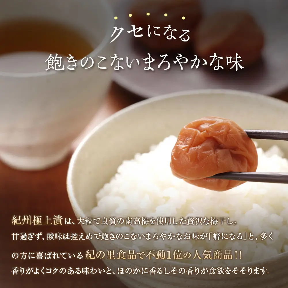 紀州南高梅 徳用 紀州極上漬 1.5kg×1箱 ［Kn6］