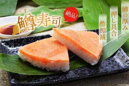 【富山の郷土料理】手作りの鱒寿司 1段×3個 [北水 富山県 舟橋村 57050142]