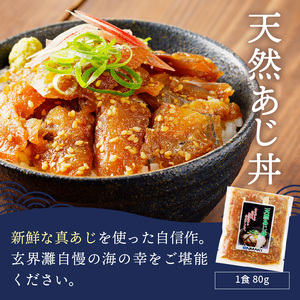 海鮮丼【海鮮漬け丼】3種×6P 流水解凍 鯖 ブリ 鯵 サバ さば ぶり【C2-039】