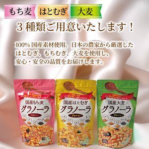 国産 グラノーラ 3種 750g 砂糖不使用【 グラノーラ 】