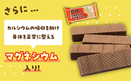 チョコ サンドウエハース 420個 (1袋21枚入り×20袋) 瑞浪市 / 中新製菓 お菓子 おやつ 大容量[AZBN004]