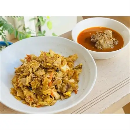 【スリランカカレー】チキンコットウ3食(追いカレー付き)【配送不可地域：離島】【1627074】
