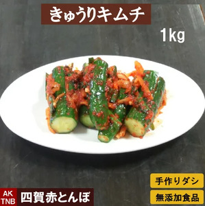 韓国 家庭料理 無添加 きゅうり キムチ １ｋｇ 無添加 自然発酵【冷蔵のみ】