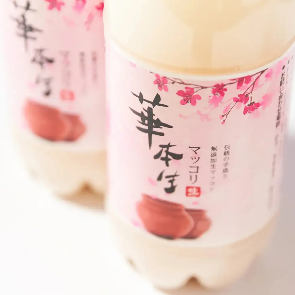 No.054 千葉県山武郡芝山町産　華本生マッコリ750ml　8本セット