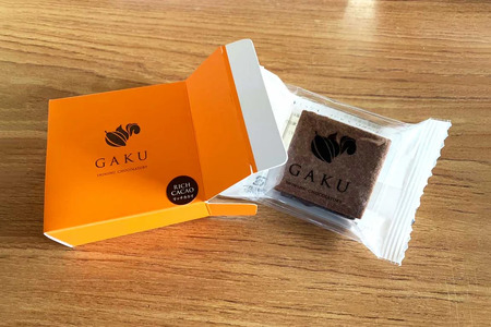【信州ショコラトリーGAKU】GAKUチョコレートサンド6個セット（リッチカカオ2個・ミルク・信州くるみ・信州りんご・ラムレーズン各1個入）