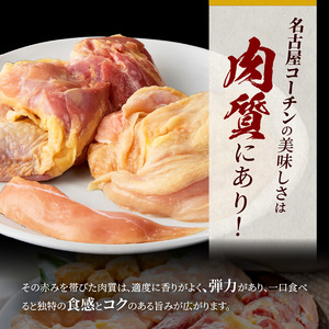 名古屋コーチン鍋セット&追い肉 名古屋コーチン半羽分（350g）セット 日本三大地鶏［001T09］