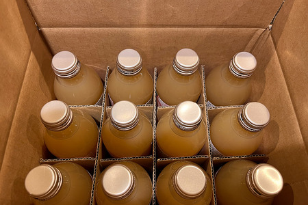 《定期便 2ヶ月に1回お届け》無添加製法 ストレートりんごジュース【AOMORI APPLE】250ml×12本 2ヶ月に1回×計3回 としぞう。