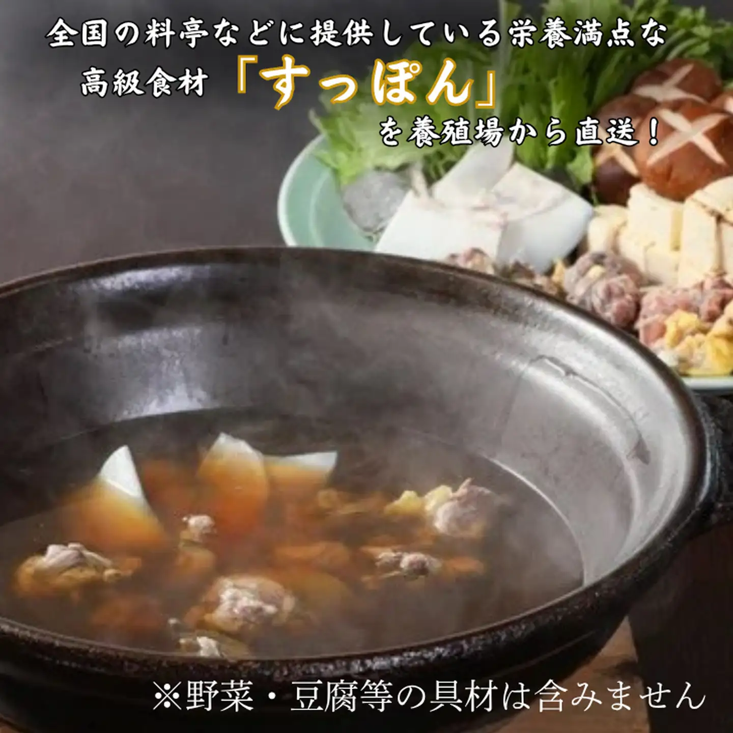 【切り身のみ】栄養満点の「いとやますっぽん」ですっぽん鍋を 500g 佐賀県産 スッポン 冷凍 鍋 カット済み 国産 簡単調理 美容 健康 コラーゲン 九州 佐賀県 佐賀市 ヤマト水産：B315-010