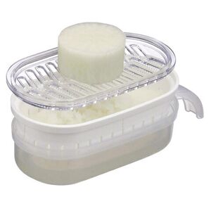 ●スノコ付大根おろし● だいこん おろし器 水切り キッチン用品 台所用品 便利 鍋 みぞれ鍋 001062 SDO1 〈スケーター株式会社〉   4-053