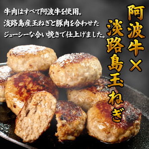 ハンバーグ 30個 合い挽き 阿波牛使用 ハンバーグ